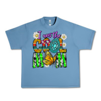 Pebble Blue I'm The Cool Mom Urban Heavy Tee - CowhideDigitalArt