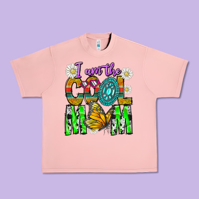 I'm The Cool Mom Urban Heavy Tee Designed By Cowhidedigitalart