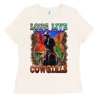 Bone long live cowgirls Ladies Tee - FaDigitalArtStudio