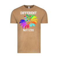Vintage Camel Different Not Less Daisy Autism Puzzle Vintage Tee - CowhideDigitalArt