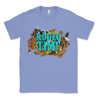 Colony Blue rodeo time  with leopard and cowhide Classic Tee - Artiststas