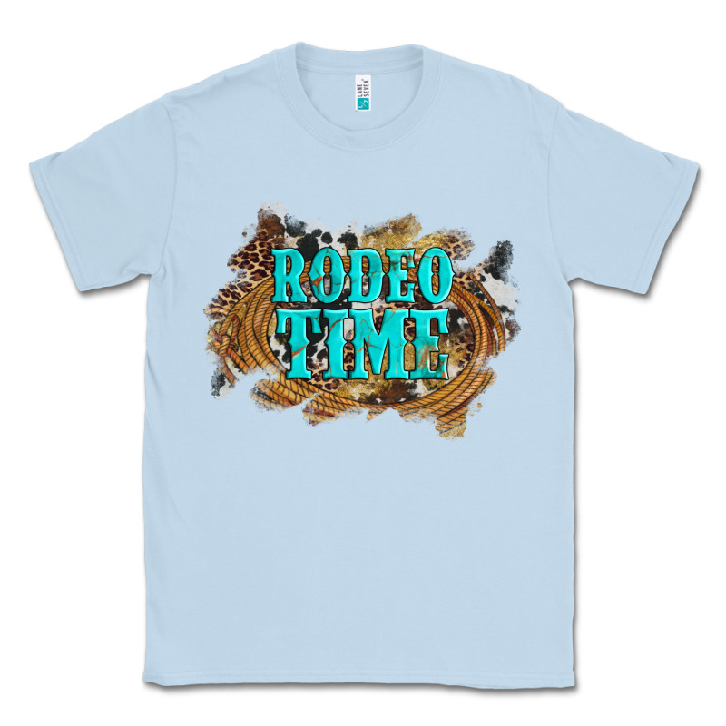 Rodeo Time  With Leopard And Cowhide Classic Tee by Artiststas | Teevron
