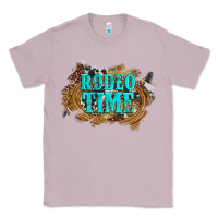 Lilac rodeo time  with leopard and cowhide Classic Tee - Artiststas