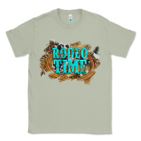 Matcha rodeo time  with leopard and cowhide Classic Tee - Artiststas