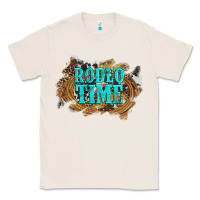 Natural rodeo time  with leopard and cowhide Classic Tee - Artiststas