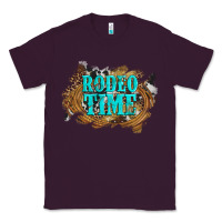 Plum rodeo time  with leopard and cowhide Classic Tee - Artiststas