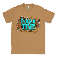 Toasted Coconut rodeo time  with leopard and cowhide Classic Tee - Artiststas