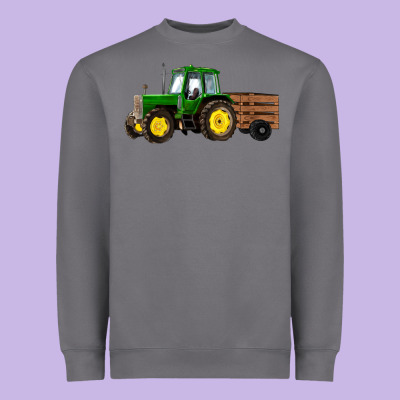 Farm Tractor Heavyweight Sweatshirt Designed By Ranaportraitstore
