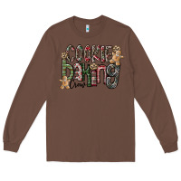 Chestnut Cookie Baking Crew Long Sleeve Tee - CowhideDigitalArt