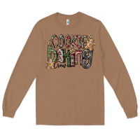 Toasted Coconut Cookie Baking Crew Long Sleeve Tee - CowhideDigitalArt
