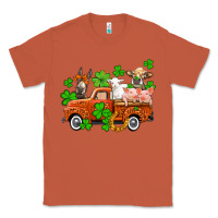 Copper St. Patrick's farm animals and truck Classic Tee - OliviaCreatesArt