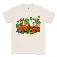 Natural St. Patrick's farm animals and truck Classic Tee - OliviaCreatesArt