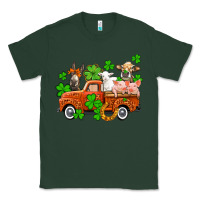 Sports Green St. Patrick's farm animals and truck Classic Tee - OliviaCreatesArt