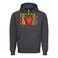 Smoke strawberry summer Zipper Hoodie - Jasminsmagicworld