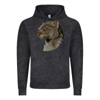 Vintage Arctic Jaguarundi Head Vintage Hoodie - LillyAllenDesigns