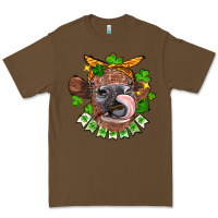 Cacao St. Patrick's Day cow Premium Tee - FaDigitalArtStudio