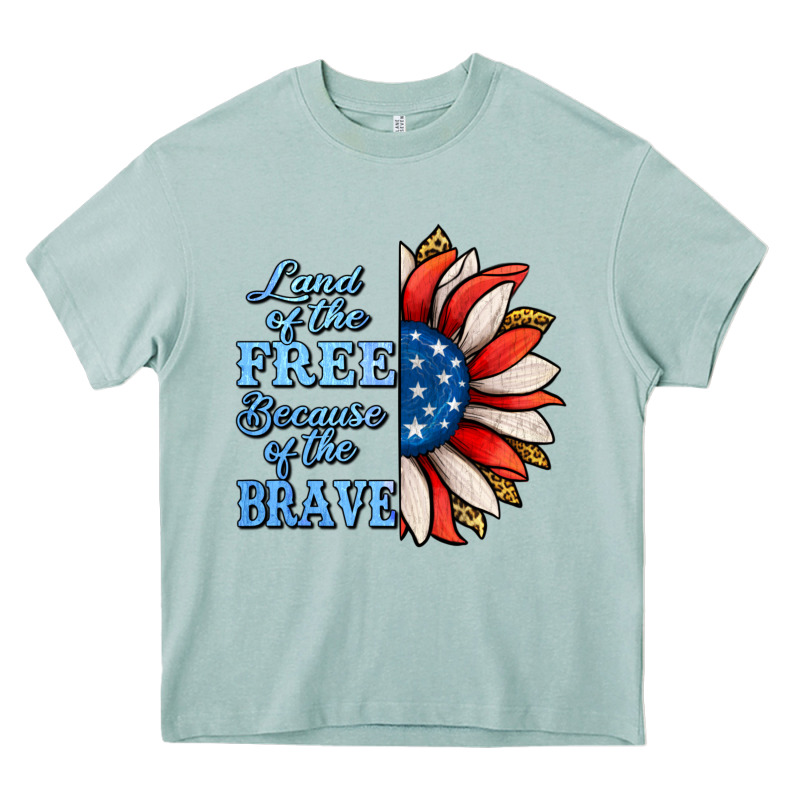 Patriotic Sunflower No Background Heavy Core Tee by Jasminsmagicworld | Teevron