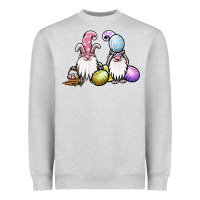 Heather Grey easter gnomes Heavyweight Sweatshirt - Jasminsmagicworld