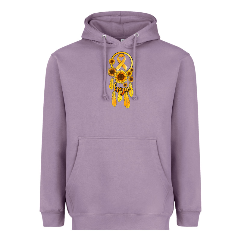 Childhood Cancer Awareness Dreamcatcher Heavyweight Hoodie by Jasminsmagicworld | Teevron