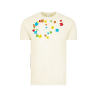 Vintage Arctic Dandelion Autism Puzzle Be Kind Vintage Tee - CowhideDigitalArt