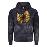 Cloud Black dilophosaurus face Vintage Hoodie - LillyAllenDesigns