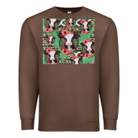 Chestnut baby cow floral aztec tumbler Premium Sweatshirt - Jasminsmagicworld