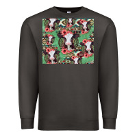 Smoke baby cow floral aztec tumbler Premium Sweatshirt - Jasminsmagicworld