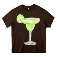 Chocolate Brown martini fa element Heavy Core Tee - FaDigitalArtStudio