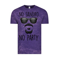 Cloud Purple No Sandro No Party Vintage Tee - Bettercallsaul