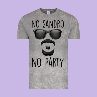 No Sandro No Party Vintage Tee Designed By Bettercallsaul