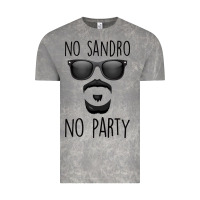 Cloud Rock No Sandro No Party Vintage Tee - Bettercallsaul
