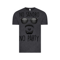 Vintage Black No Sandro No Party Vintage Tee - Bettercallsaul