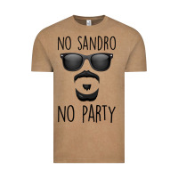 Vintage Coffee No Sandro No Party Vintage Tee - Bettercallsaul