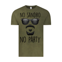 Vintage Olive No Sandro No Party Vintage Tee - Bettercallsaul