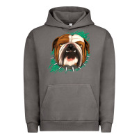 Pigment Tornado Bulldog Green glitter Urban Hoodie - Jasminsmagicworld