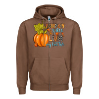 Chestnut Pumpkin spice and livin' my best life Zipper Hoodie - RanaPortraitStore