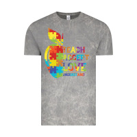 Cloud Rock Autism Teach Accept Understand Love Vintage Tee - CowhideDigitalArt