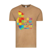 Vintage Camel Autism Teach Accept Understand Love Vintage Tee - CowhideDigitalArt