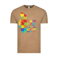 Vintage Coffee Autism Teach Accept Understand Love Vintage Tee - CowhideDigitalArt