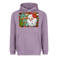 Lavender ho ho ho santa claus Heavyweight Hoodie - Jasminsmagicworld