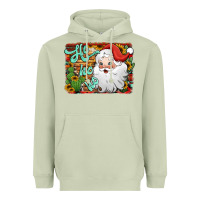 Matcha ho ho ho santa claus Heavyweight Hoodie - Jasminsmagicworld