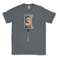 Charcoal Heather marker 3 chain fa element Classic Tee - FaDigitalArtStudio
