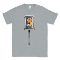 Heather Grey marker 3 chain fa element Classic Tee - FaDigitalArtStudio