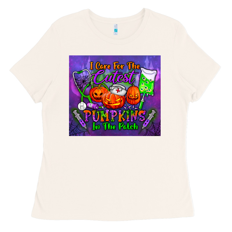 I Care For The Cutest Pumpkins In The Patch Tumbler Ladies Tee by BundleAndBundleShop | Teevron