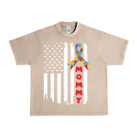 French Oak lil autism mom Urban Heavy Tee - CowhideDigitalArt