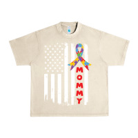 Sandshell lil autism mom Urban Heavy Tee - CowhideDigitalArt