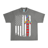 Tornado lil autism mom Urban Heavy Tee - CowhideDigitalArt