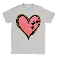 Moon Dust Pink Glitter Heart Classic Tee - Jasminsmagicworld