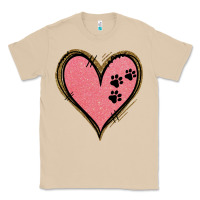 Mushroom Pink Glitter Heart Classic Tee - Jasminsmagicworld