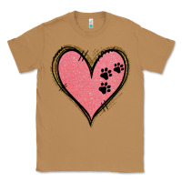 Toasted Coconut Pink Glitter Heart Classic Tee - Jasminsmagicworld